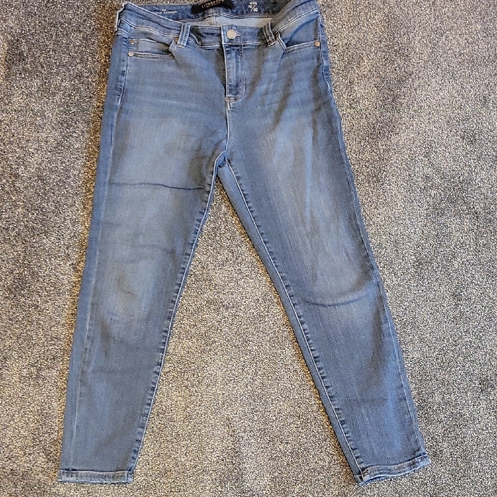 Liverpool Women's Ankle Skinny Blue Jeans